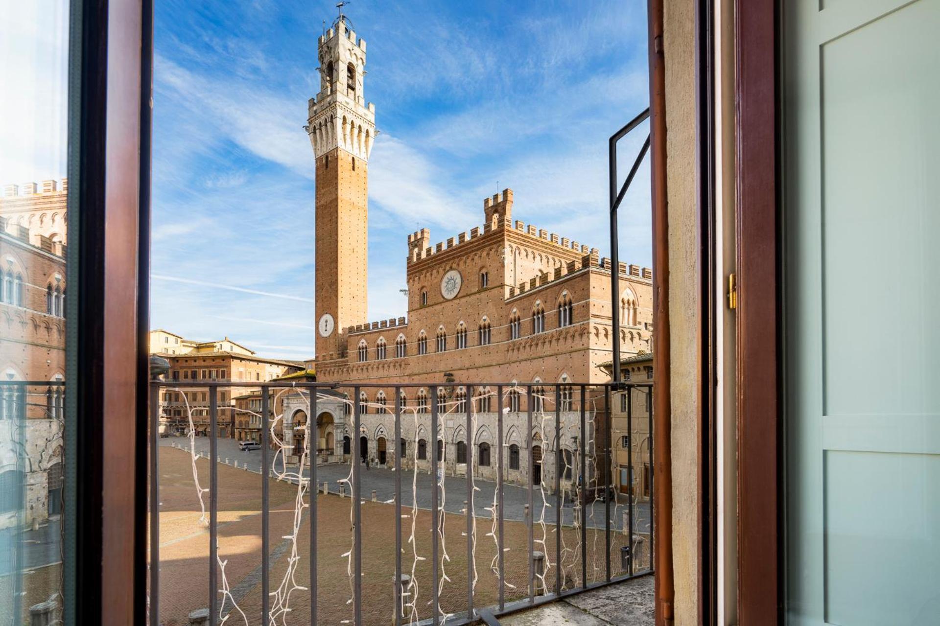 The Balcony - Affaccio Su Piazza Del Campo Apartamento *